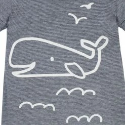 Gerber® 2-Pack Baby Boys Sea Friends Rompers See What's New