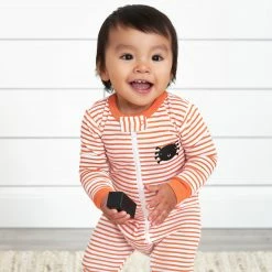 Gerber® BabyPreemie - 24M Baby Neutral Spider Snug Fit Footed Cotton Pajamas