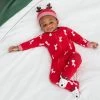 Gerber® 2-Piece Baby Neutral Reindeer Sleep 'n Play & Hat