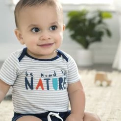 Best Sale 🤩 Gerber® BabyPreemie - 24M Baby Boys 4-Piece Wild Side Onesies® Bodysuit, 👚 Shirt, Shorts, & Pants Set ✨ 17 Gerber® BabyPreemie - 24M Baby Boys 4-Piece Wild Side Onesies® Bodysuit, Shirt, Shorts, & Pants Set