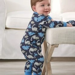Gerber® 2-Piece Baby Boys Dino-Mite Coverall & Hat Set