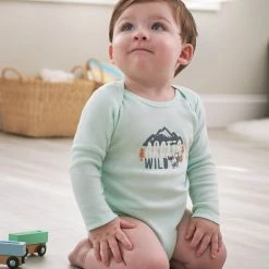 Gerber® 3-Pack Baby Boys Fox Long Sleeve Onesies® Bodysuits BabyPreemie - 24M