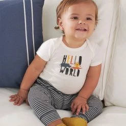 Gerber® 3-Piece Baby Boys Roaring Adventure Onesies® Bodysuits & Pants Set