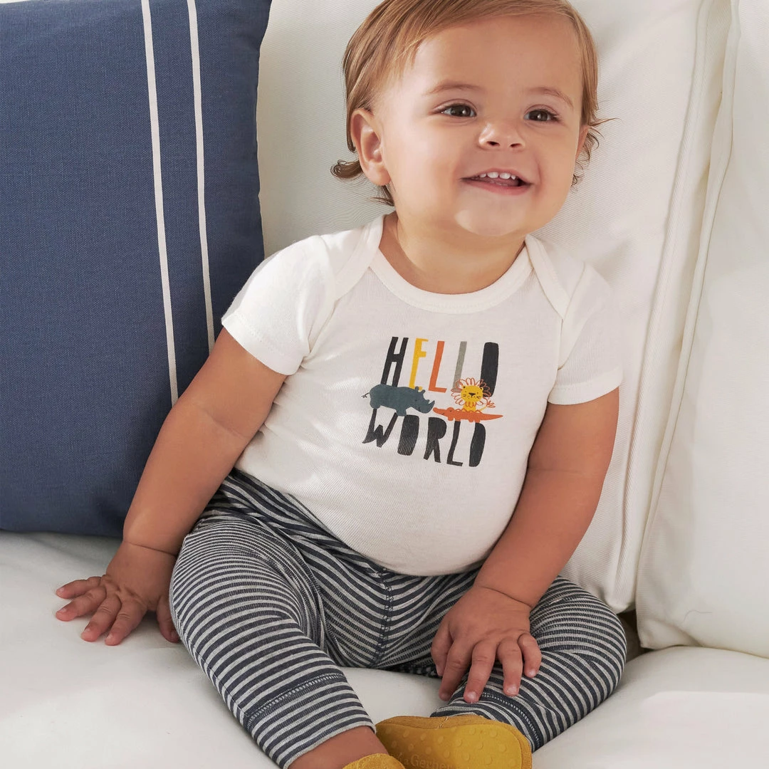 Buy š GerberĀ® 3-Piece Baby Boys Roaring Adventure OnesiesĀ® Bodysuits & Pants Set ā 2 GerberĀ® 3-Piece Baby Boys Roaring Adventure OnesiesĀ® Bodysuits & Pants Set