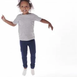 Gerber® BabyPreemie - 24M 5-Pack Baby & Toddler Heather Grey Premium Short Sleeve Tees