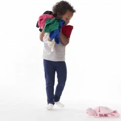 Gerber® BabyPreemie - 24M 5-Pack Baby & Toddler Heather Grey Premium Short Sleeve Tees