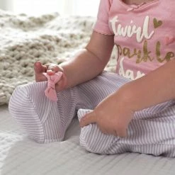 Gerber® BabyPreemie - 24M 4-Piece Baby Girls Bunny Ballerina Outfit Set