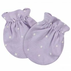 Gerber® 8-Piece Baby Girls Bunny Caps & Mittens Set