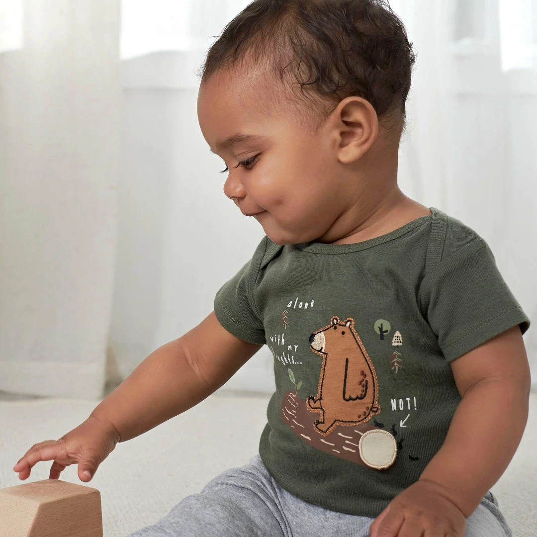 Deals 😍 Gerber® BabyPreemie - 24M 6-Piece Baby Boys Bear Onesies® Bodysuit And Sleep 'N Play Set 🥰 2 Gerber® BabyPreemie - 24M 6-Piece Baby Boys Bear Onesies® Bodysuit And Sleep 'N Play Set