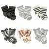 Gerber® 6-Pack Baby Boys Bear Wiggle Proof® Jersey Crew Socks