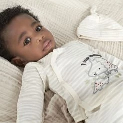 Gerber® 3-Piece Baby Boys Dino Take-Me-Home Set BabyPreemie - 24M