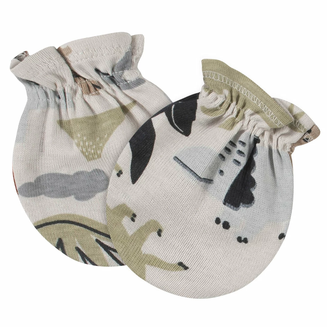 Buy 😍 Gerber® 8-Piece Baby Boys Dino Caps & Mittens Set ✨ 7 Gerber® 8-Piece Baby Boys Dino Caps & Mittens Set