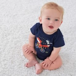 Gerber® BabyPreemie - 24M 6-Piece Baby Boys Fox Onesies® Bodysuit And Sleep 'N Play Set