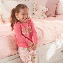 Gerber® 4-Piece Infant & Toddler Girls Rose Snug Fit Cotton Pajamas BabyPreemie - 24M