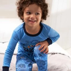 Gerber® 4-Piece Infant & Toddler Boys Dino Snug Fit Cotton Pajamas
