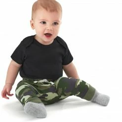 Gerber® 8-Pack Baby & Toddler Gray Heather Wiggle Proof® Jersey Crew Socks