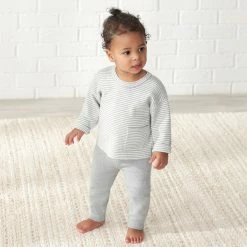 Gerber® Kids Infant & Toddler Neutral Gray Heather Sweater Knit Jogger BabyPreemie - 24M