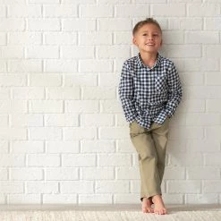 Gerber® Kids Infant & Toddler Boys Tan Canvas Pants