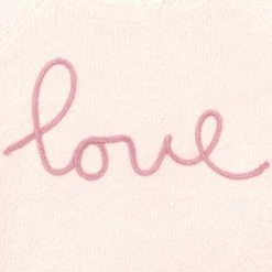 Gerber® Kids Infant & Toddler Girls Light Pink Sweater With Tulle Trim