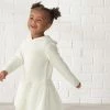 Gerber® Kids BabyPreemie - 24M Infant & Toddler Girls White Sweater Dress With Tulle Skirt