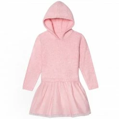 Gerber® Kids Infant & Toddler Girls Pink Sweater Dress With Tulle Skirt BabyPreemie - 24M