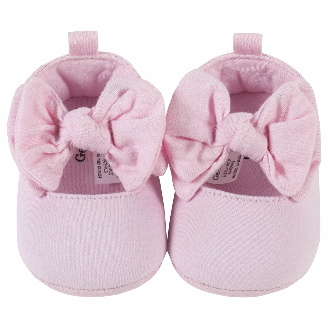 New 😀 Gerber® Baby 👧 Girls Pink Slipper 👟 Shoes BabyPreemie - 24M 🛒 2 Gerber® Baby Girls Pink Slipper Shoes BabyPreemie - 24M