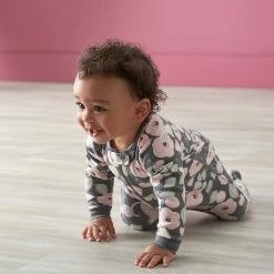 Buy 💯 Gerber® 2-Pack Baby 👧 Girls Comfy Stretch Floral Leopard Sleep 'n Plays 😉 9 Gerber® 2-Pack Baby Girls Comfy Stretch Floral Leopard Sleep 'n Plays