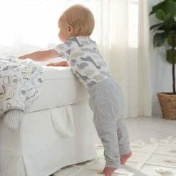 Gerber® BabyPreemie - 24M 2-Pack Organic Baby Boys Jungle Pants