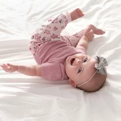 Gerber® BabyPreemie - 24M 2-Pack Organic Baby Girls Wild Flower Pants