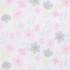 Gerber® 5-Pack Baby Girls Mommy & Me Bunny Flannel Receiving Blankets BabyPreemie - 24M