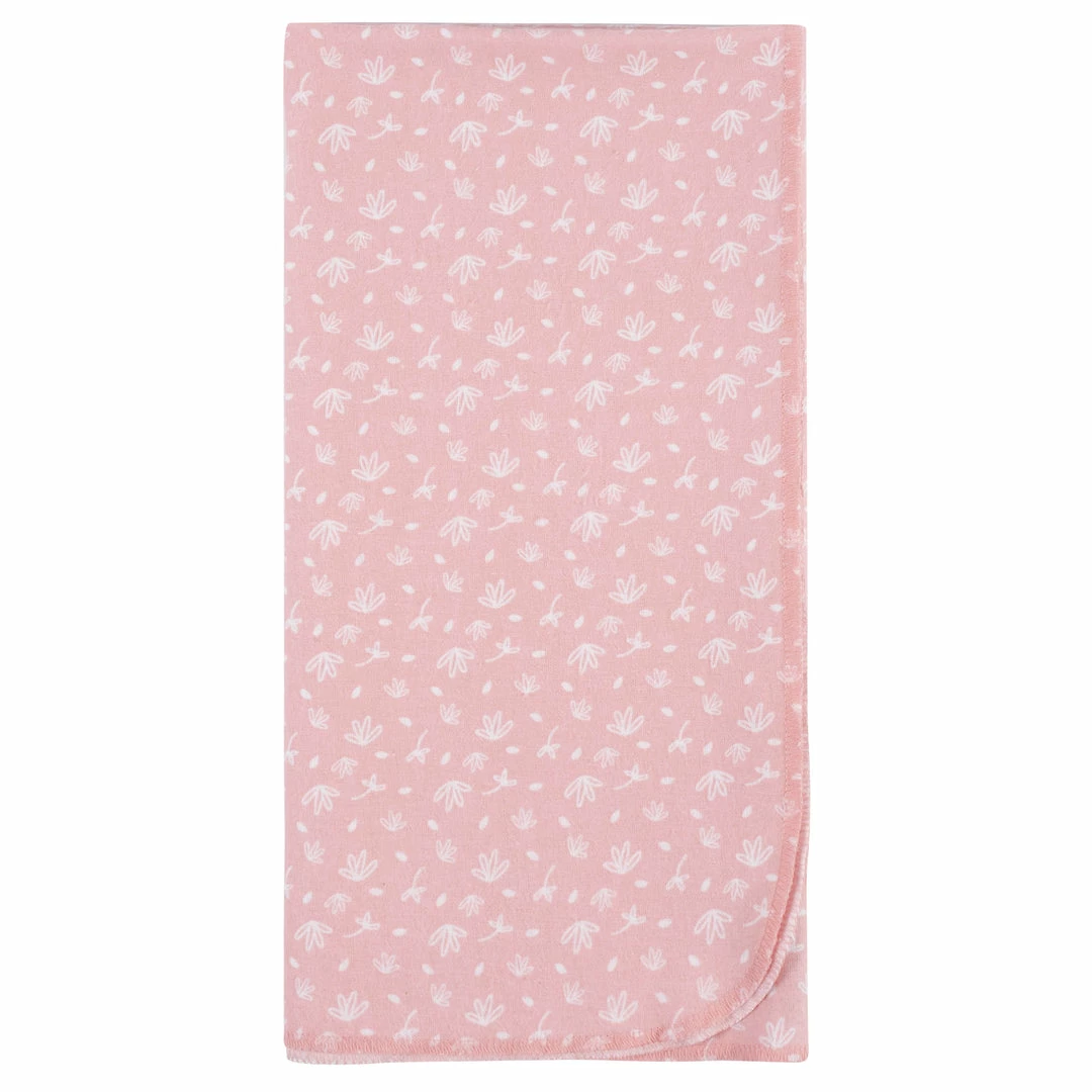 Buy 💯 Gerber® 5-Pack Baby 👧 Girls Pink Safari Flannel Receiving Blankets 💯 3 Gerber® 5-Pack Baby Girls Pink Safari Flannel Receiving Blankets