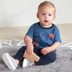 Budget 😀 Gerber® 4-Piece Infant & Toddler Boys Wild & Free Tees, Shorts & Pants Set See What's New 💯 12 Gerber® 4-Piece Infant & Toddler Boys Wild & Free Tees, Shorts & Pants Set See What's New