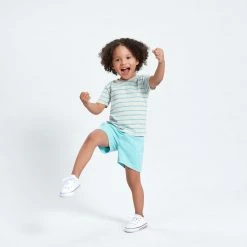 Gerber® See What's New 3-Pack Baby & Toddler Boys Royal Blues Pull-On Knit Shorts