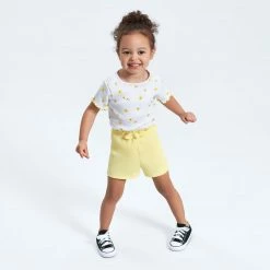 Gerber® 3-Pack Baby & Toddler Girls Picnic Day Dreams Short Sleeve Tees