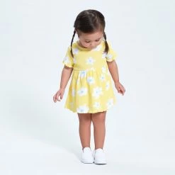 Gerber® 2-Pack Baby & Toddler Girls Picnic Day Dreams Short Sleeve Cotton Dresses See What's New