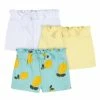 Gerber® See What's New 3-Pack Baby & Toddler Girls Picnic Day Dreams Pull-On Knit Shorts