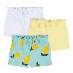 Gerber® See What's New 3-Pack Baby & Toddler Girls Picnic Day Dreams Pull-On Knit Shorts