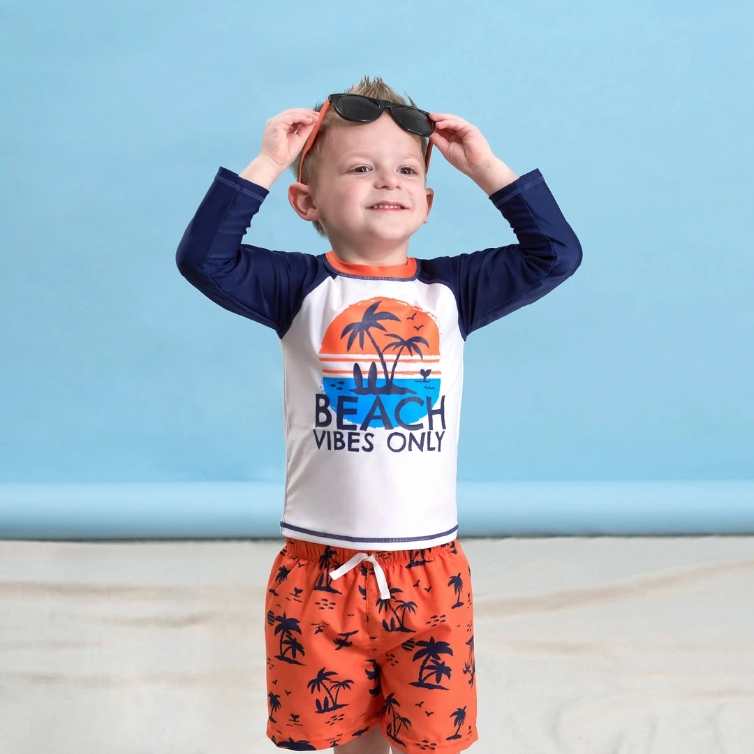 Top 10 ⭐ Gerber® See What's New 2-Piece Baby & Toddler Boys Vacation Vibes Rash Guard & Swim Trunks Set 🎉 3 Gerber® See What's New 2-Piece Baby & Toddler Boys Vacation Vibes Rash Guard & Swim Trunks Set