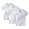 Gerber® 3-Pack Boys' & Girls' White Slip-On Shirt BabyPreemie - 24M