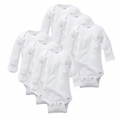 Gerber® BabyPreemie - 24M 6-Pack Mitten Cuff Baby Onesies® Bodysuits