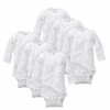 Gerber® 6-Pack Baby White Long-Sleeve Onesies® Bodysuits BabyPreemie - 24M