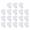 Gerber® 18-Pack White Terry Ankle Socks