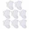 Gerber® BabyPreemie - 24M 8-Pack White Organic Wiggle Proof® Bootie Socks