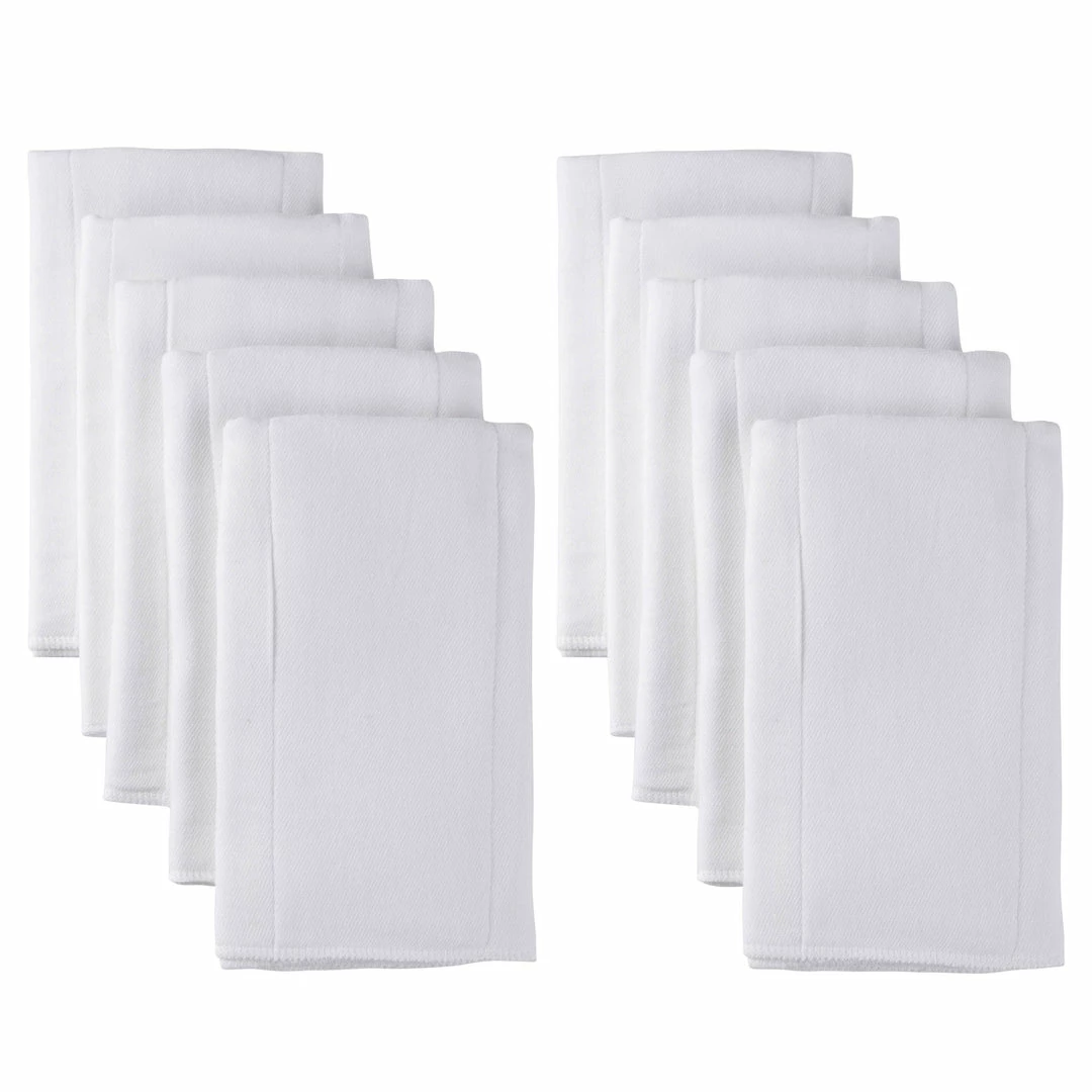 Hot Sale 🔥 Gerber® 10-Pack Organic Baby Prefold Gauze Diaper With Pad 👍 1 Gerber® 10-Pack Organic Baby Prefold Gauze Diaper With Pad