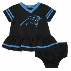 NFL Baby Girls Carolina Panthers Cheerleader Dress And Panty Set