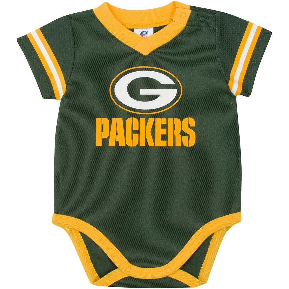 Buy 🌟 NFL Packers Baby Boy Jersey Bodysuit 🤩 1 NFL Packers Baby Boy Jersey Bodysuit