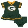NFL Baby Girls Green Bay Packers Cheerleader Dress And Panty Set