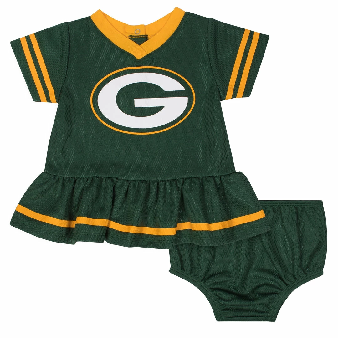 Best reviews of 🤩 NFL Baby 👧 Girls Green Bay Packers Cheerleader 👗 Dress And Panty Set 🌟 1 NFL Baby Girls Green Bay Packers Cheerleader Dress And Panty Set