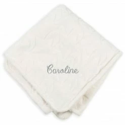 Just Born By Gerber® Embroidered Star Luxury Blanket In Ivory Baby Neutral