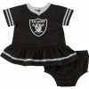 NFL Las Vegas Raiders Girls Cheerleader Dress And Panty Set